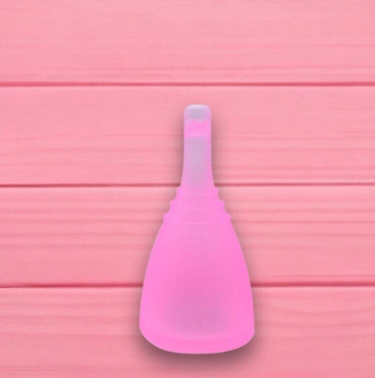 Coupe menstruelle drainable en silicone médical
